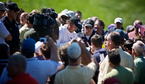 Phil Signing Autographs