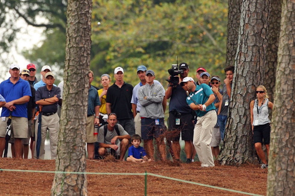 Sergio Garcia 2012 Wyndham Sunday