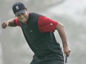 Tiger Woods Fist Pump