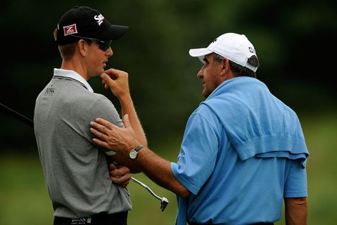 Henrik Stenson and Bob Rotella