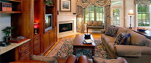 Stewart Residence Living Room