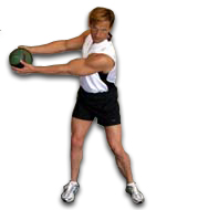 Medicine Ball Practice Swing