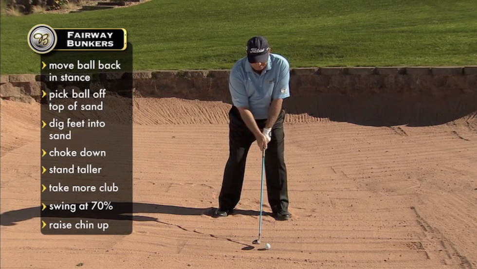 Butch Harmon About Golf Fairway Bunker