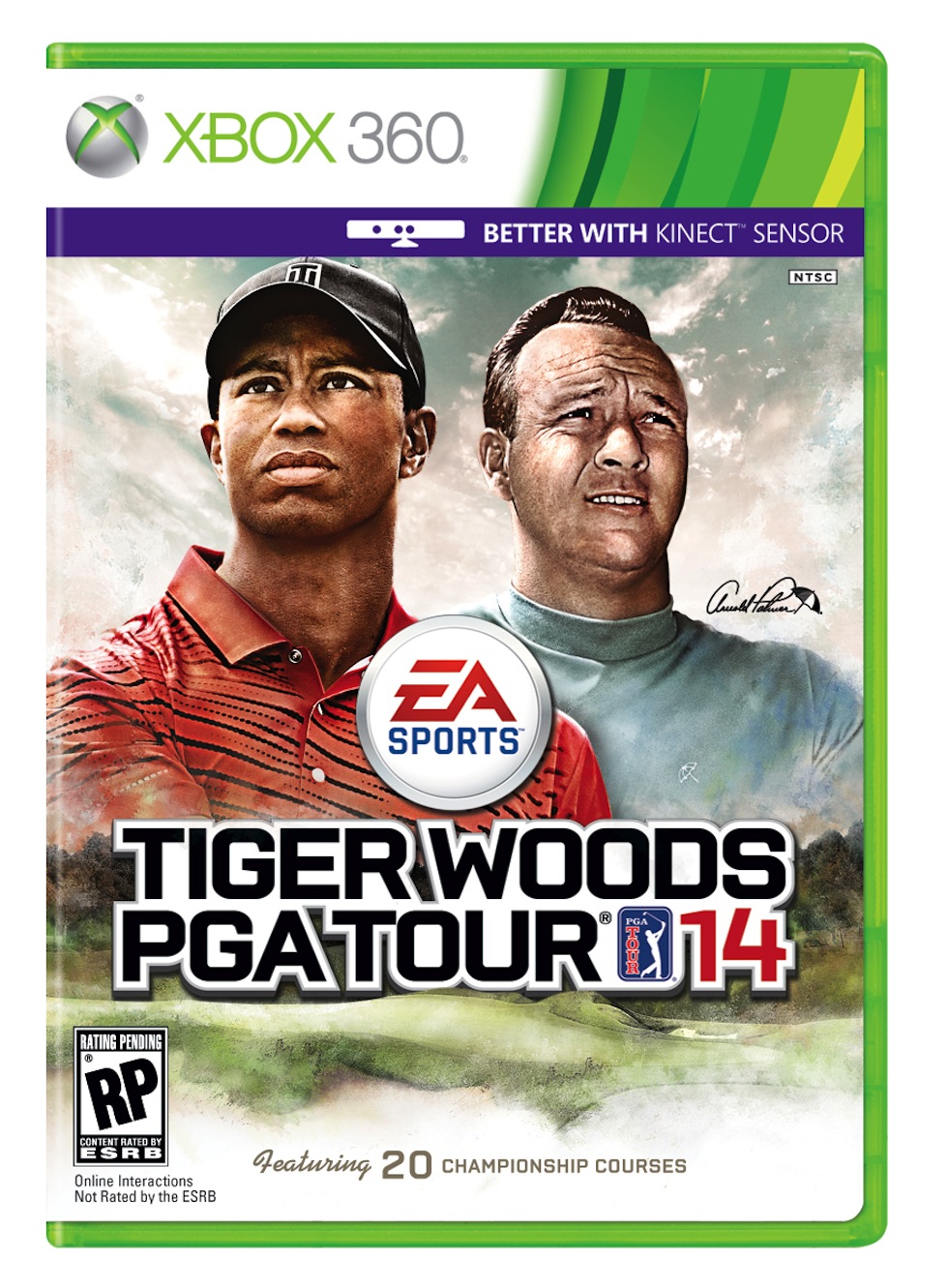 Tiger Woods PGA Tour 14 Box Art