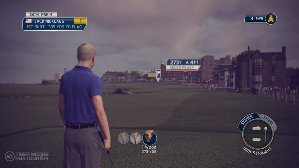 Tiger Woods PGA Tour 14 Jack Nicklaus St Andrews