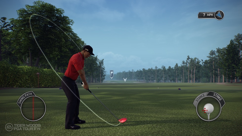 Tiger Woods PGA Tour 14 Setup